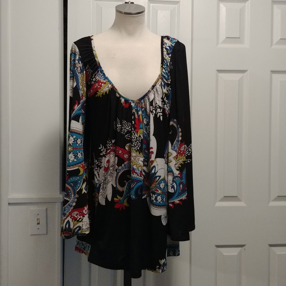 Arden B women's bell sleeves top